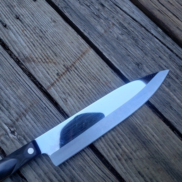 CUTCO 7-5/8" Petite Chef - Dark Brown Classic Handle - #1728 - Picture 8 of 12